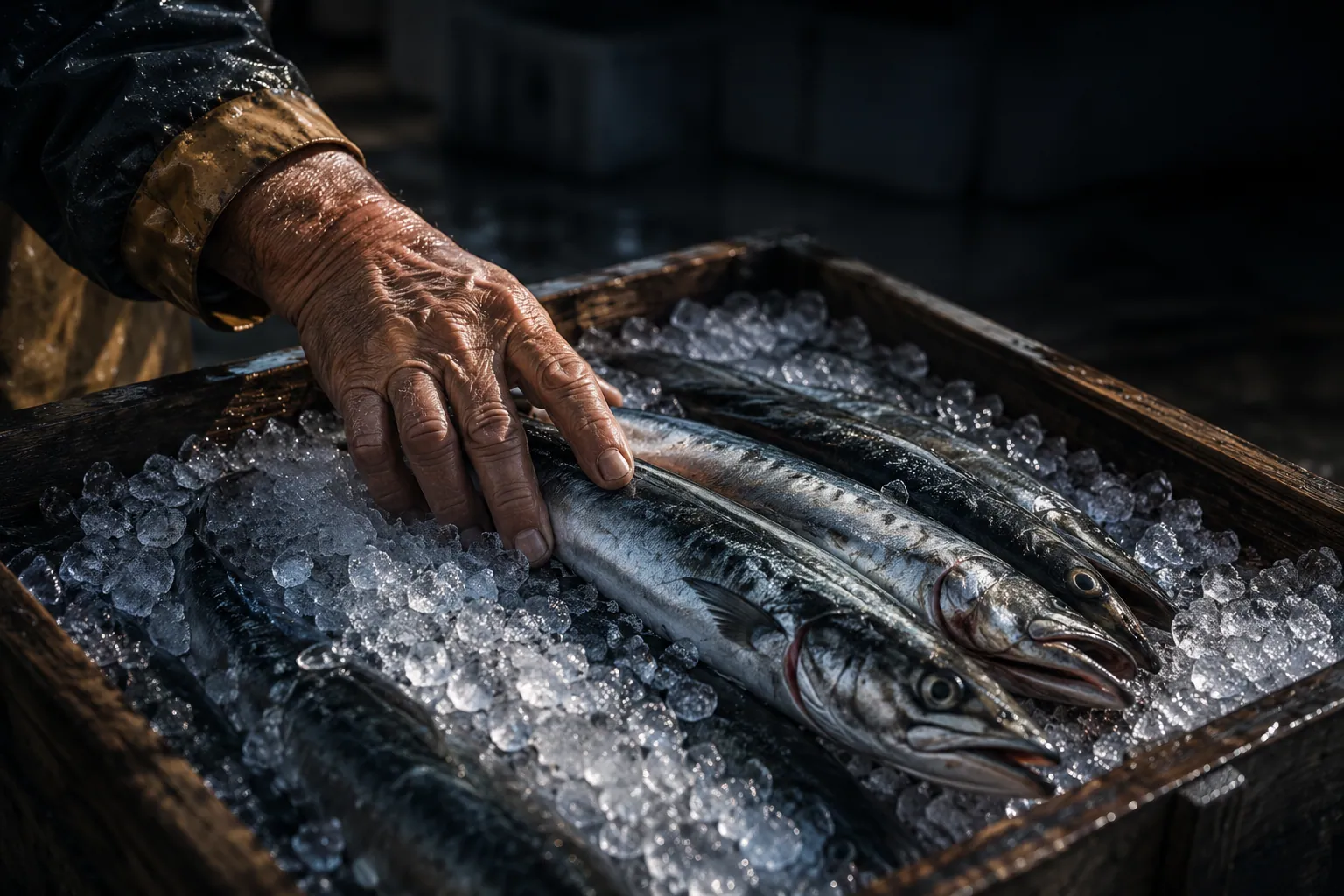 The morning's catch and tonight's plate